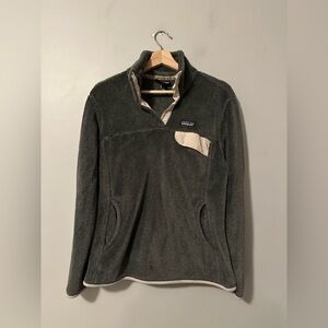 Patagonia Gray Fleece Pullover